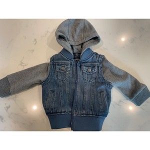 Urban Republic Kids Denim Two-fer Jean Jacket